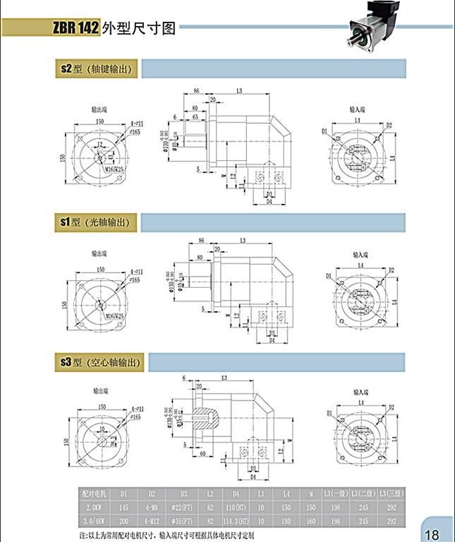 上海權(quán)立ZBR伺服行星減速機(jī)