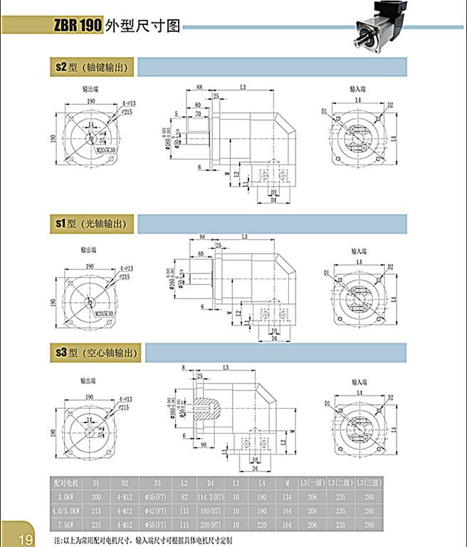 上海權(quán)立ZBR伺服行星減速機(jī)