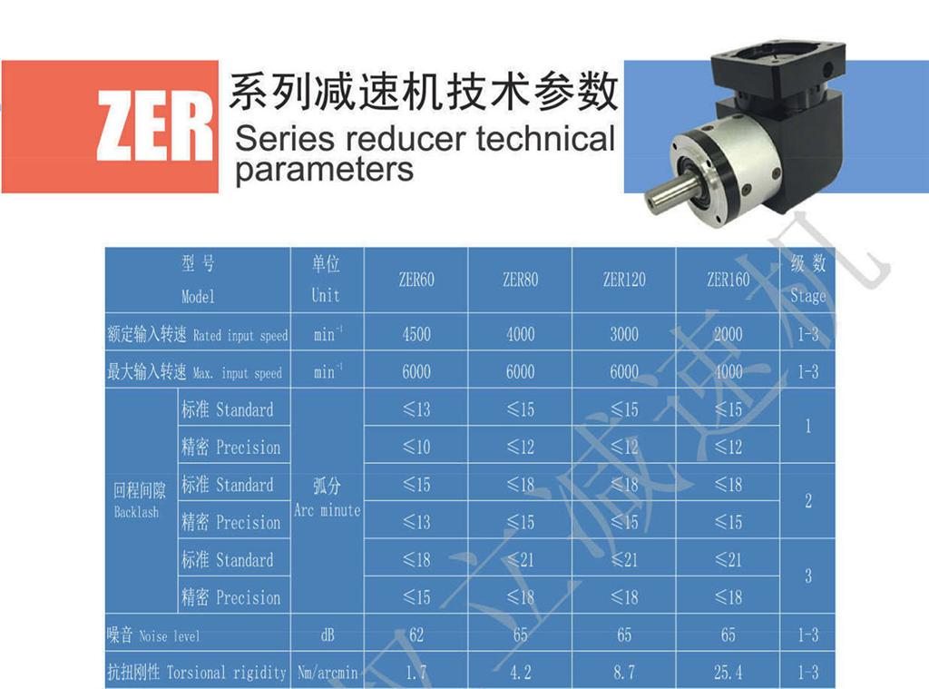 上海權(quán)立行星減速機(jī)選型參照表