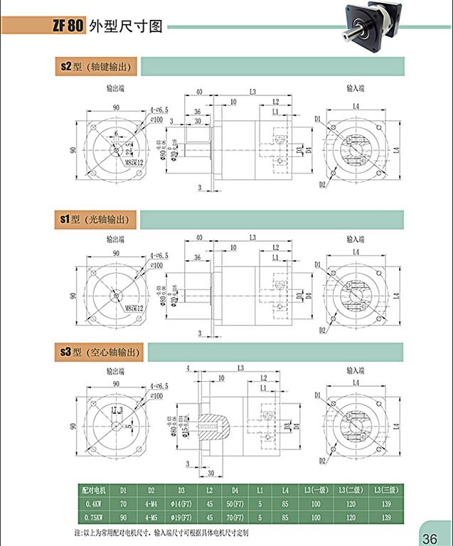 上海權(quán)立ZF行星減速機(jī)型號